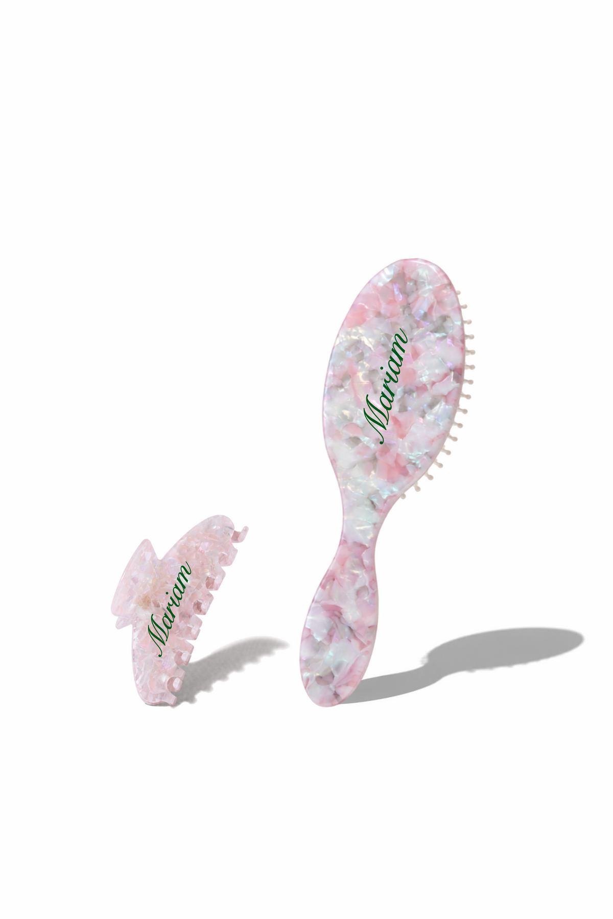 Blush Pearl Brush Set