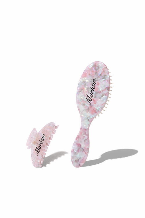 Blush Pearl Brush Set