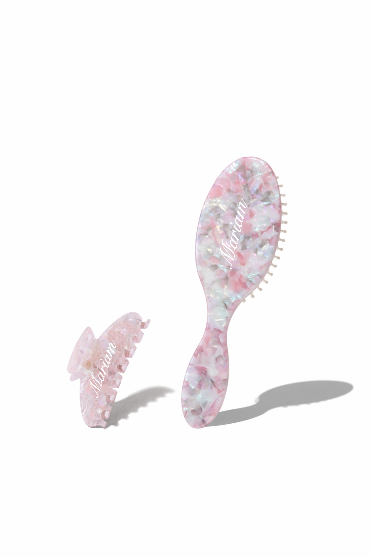 Blush Pearl Brush Set