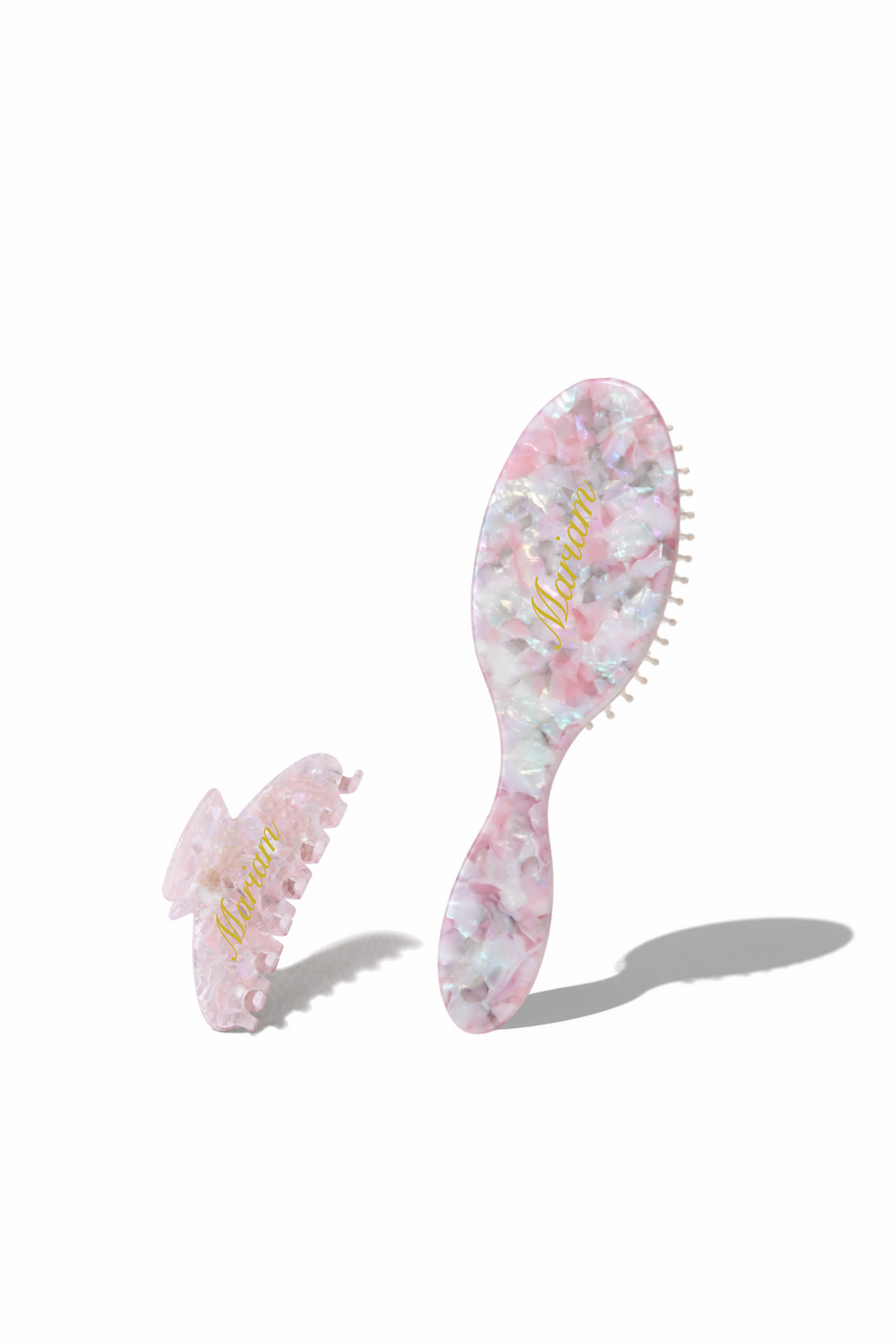 Blush Pearl Brush Set