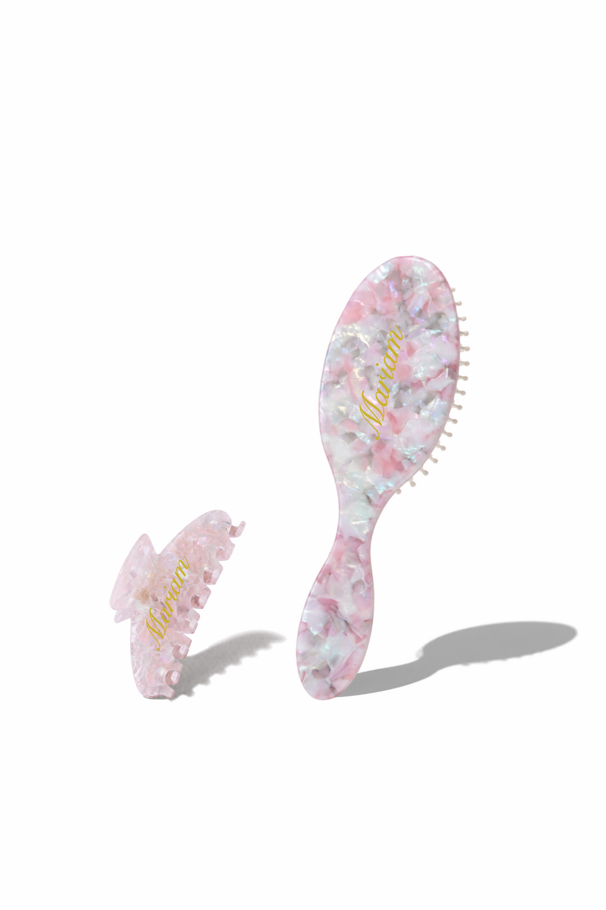 Blush Pearl Brush Set