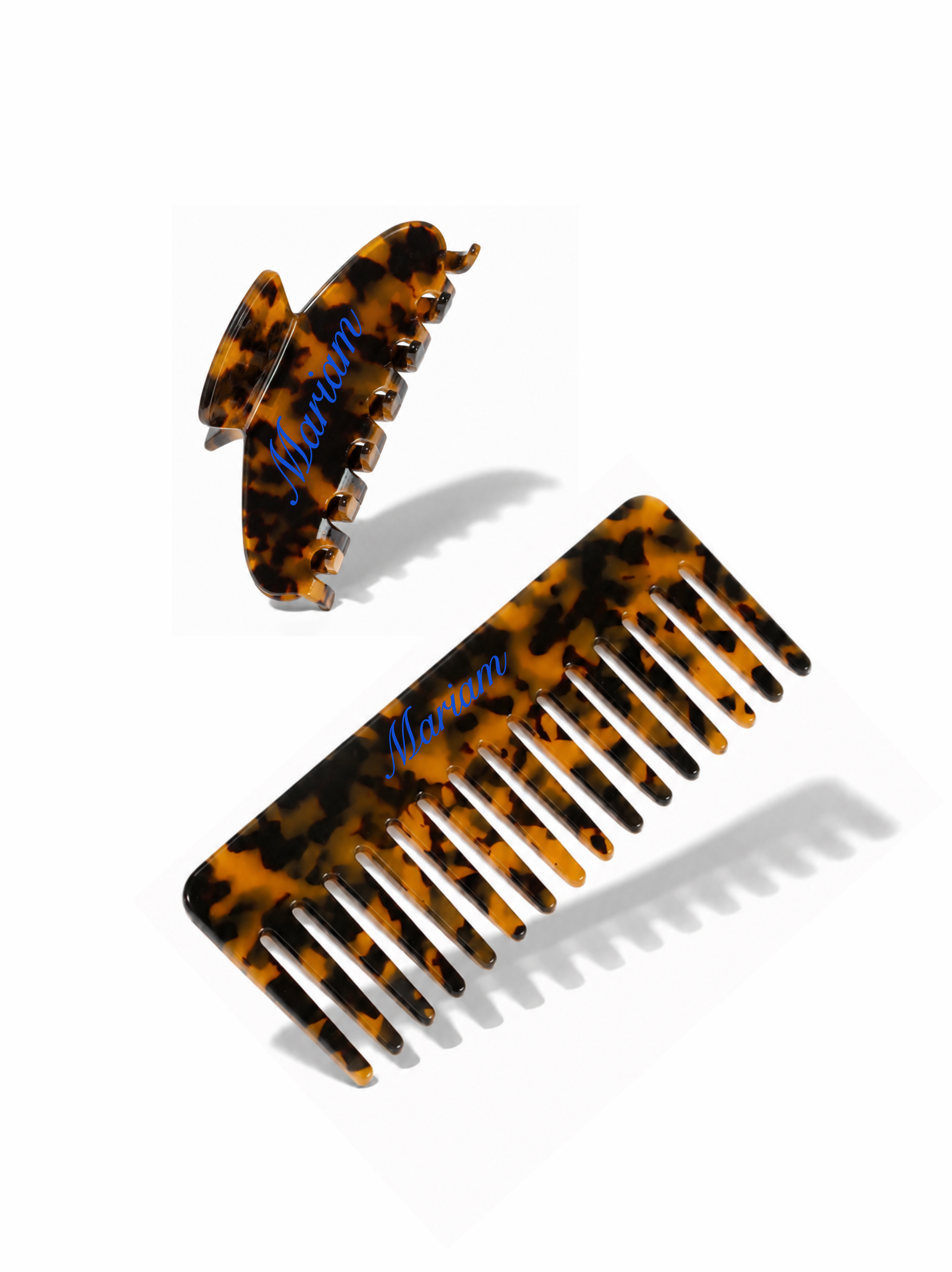 Caramel Noir Comb Set