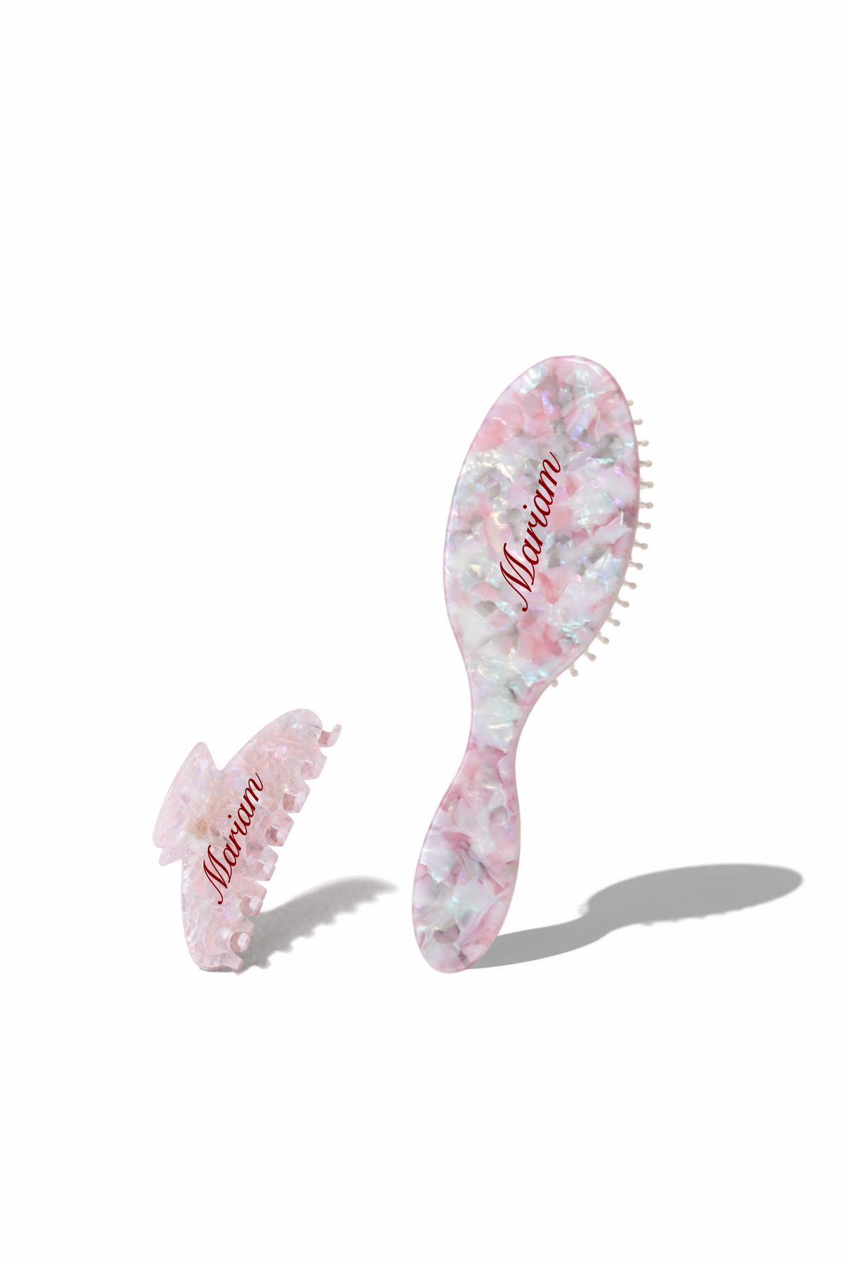 Blush Pearl Brush Set