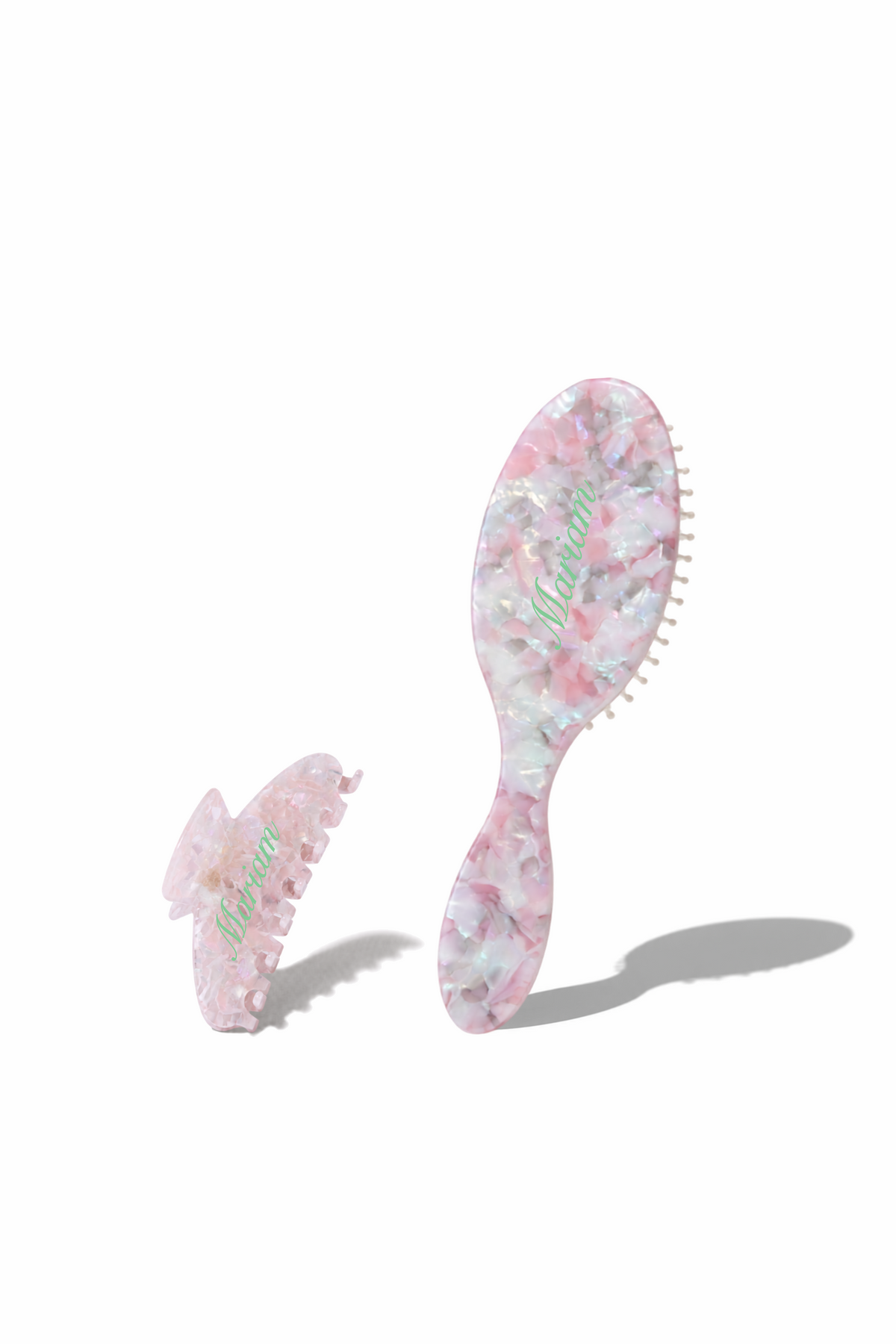 Blush Pearl Brush Set