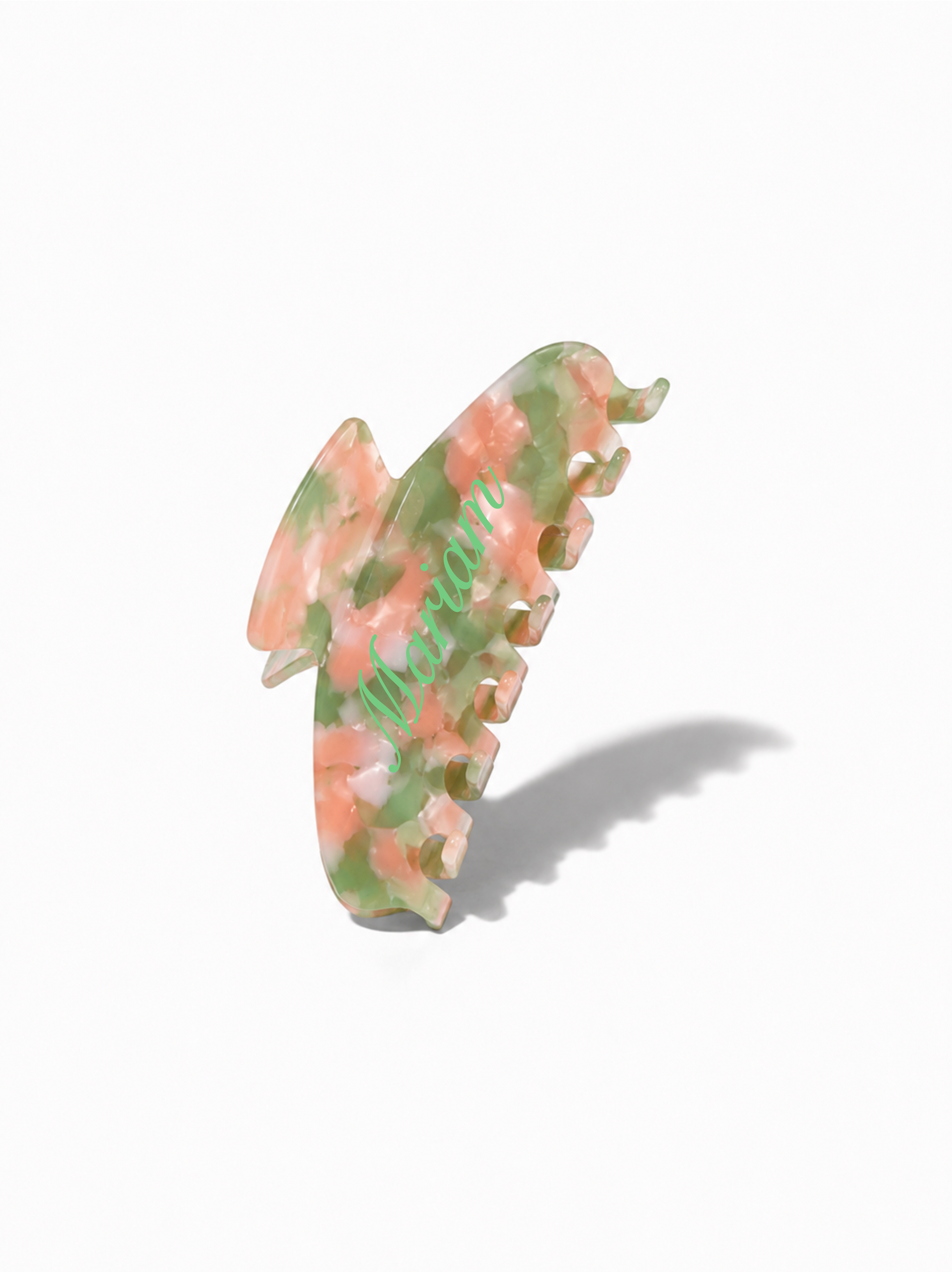Olive Pearl Clip