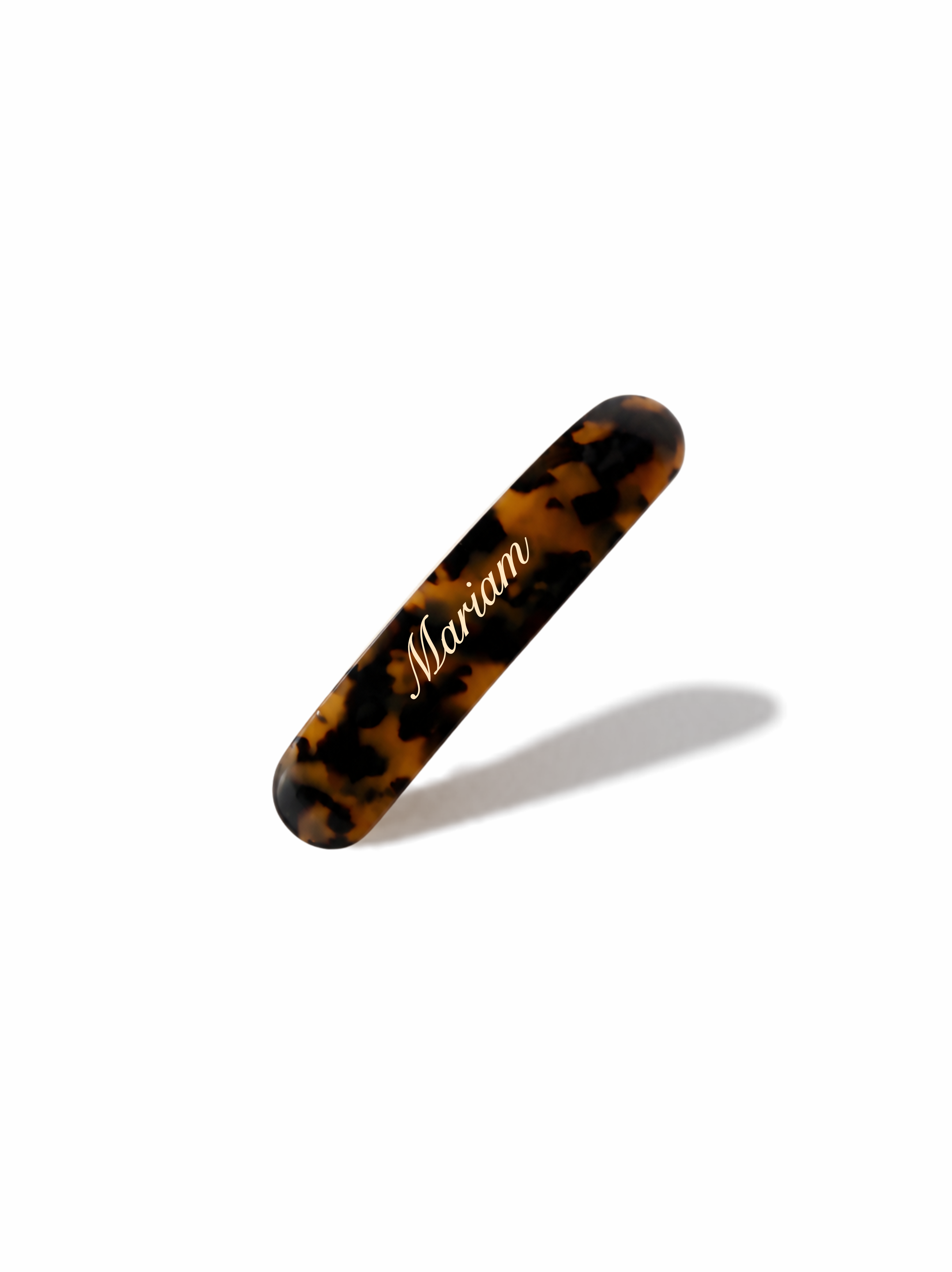 Caramel Noir Spring Clip