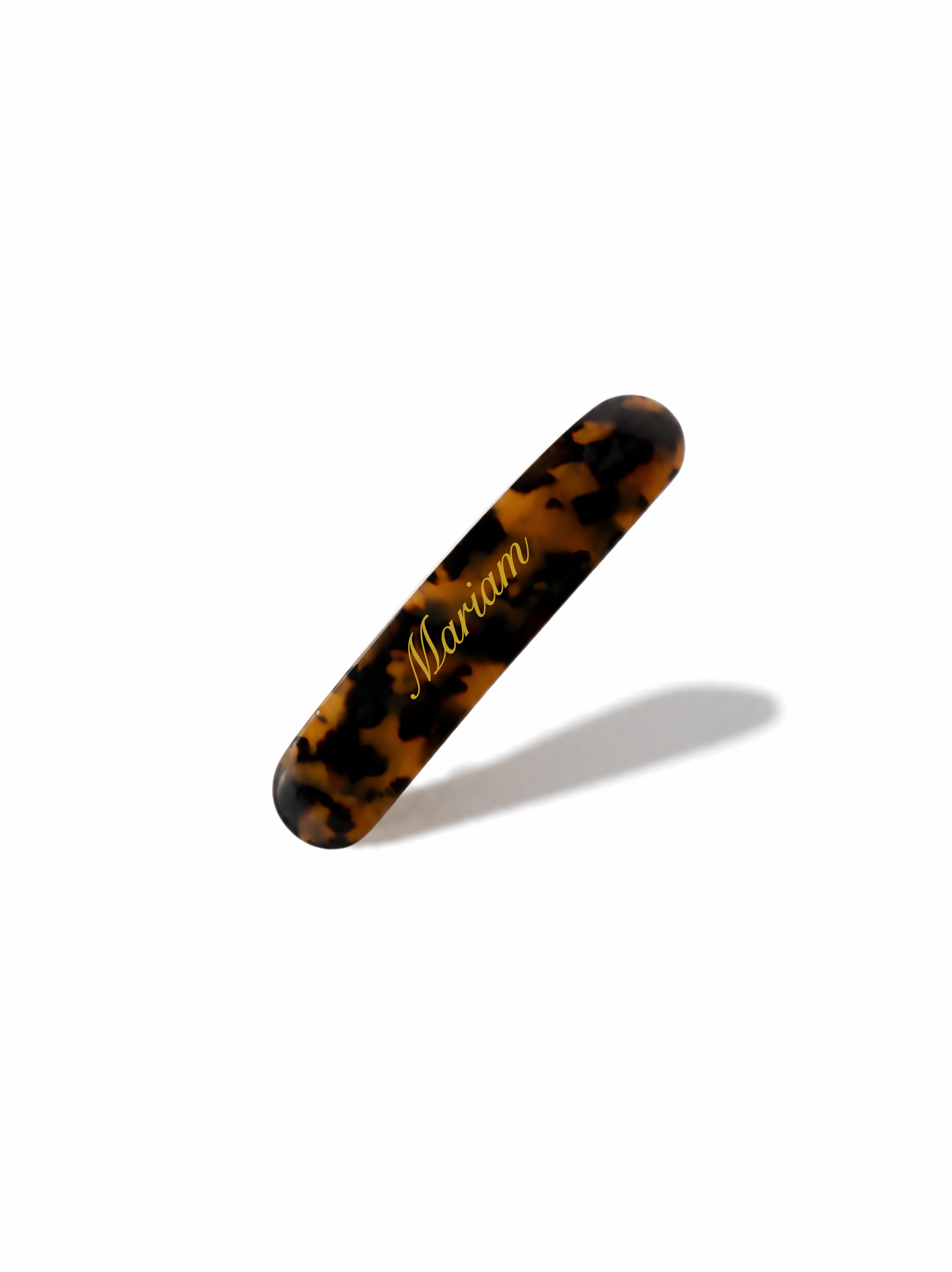Caramel Noir Spring Clip
