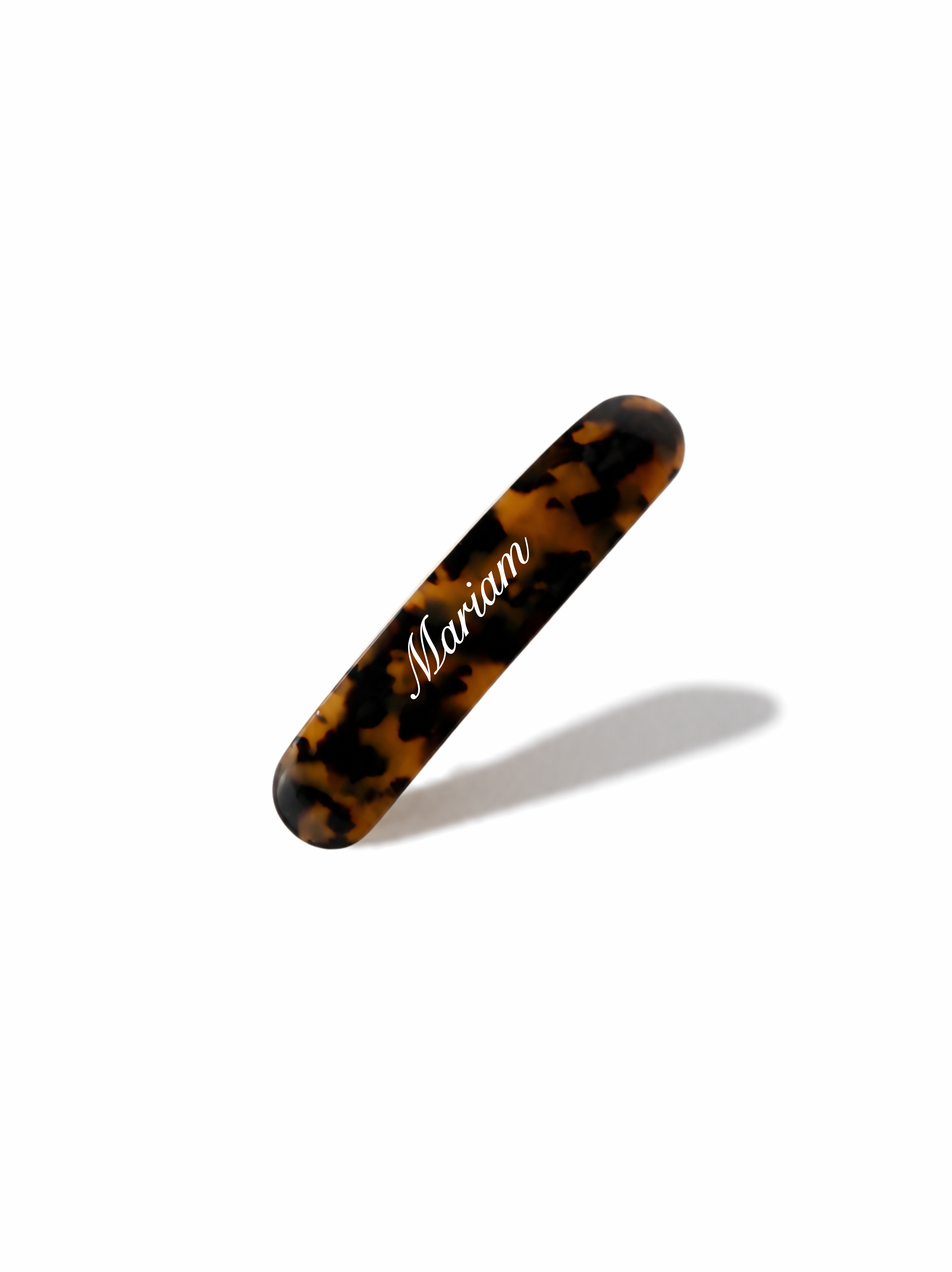 Caramel Noir Spring Clip