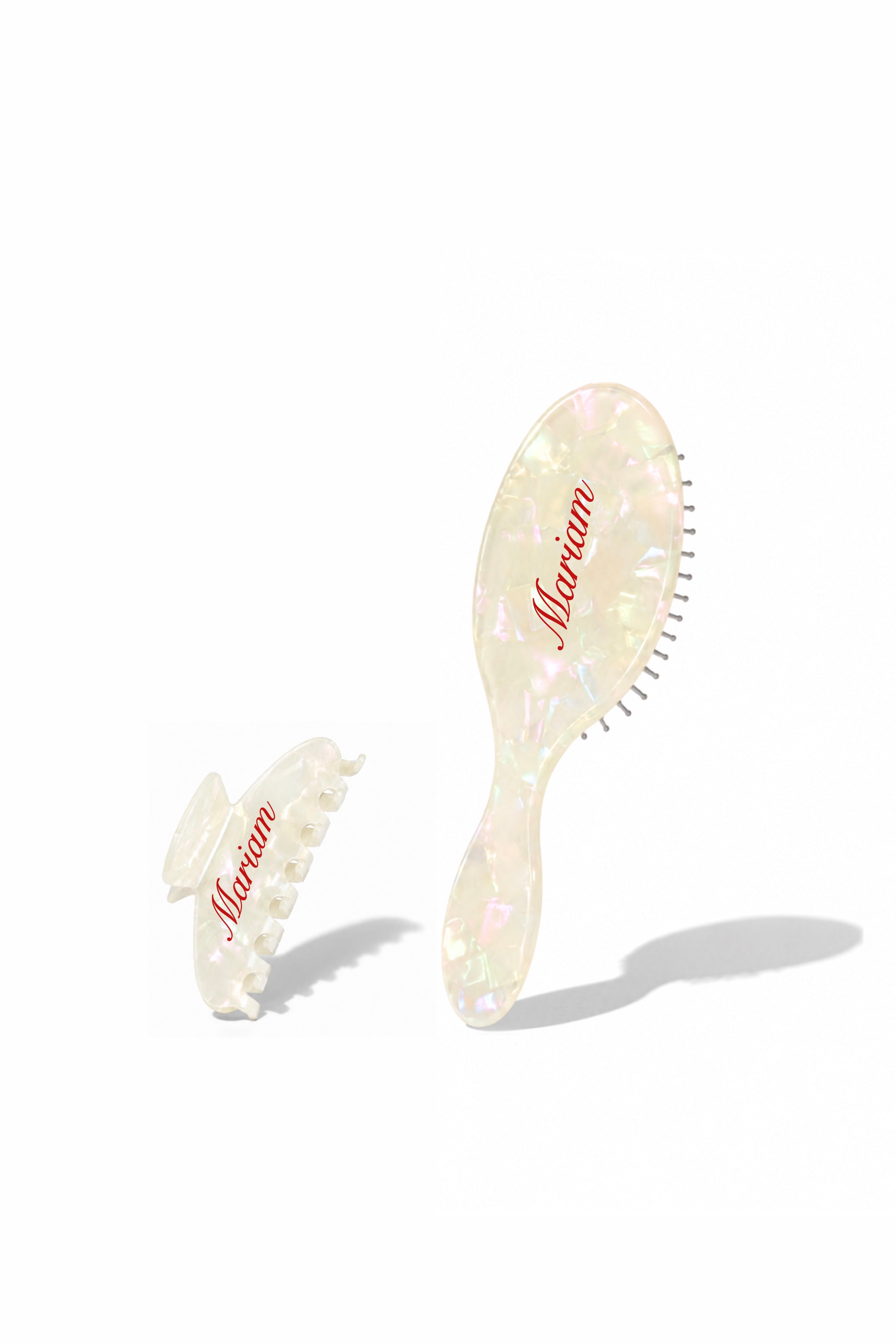 White Pearl Brush Set