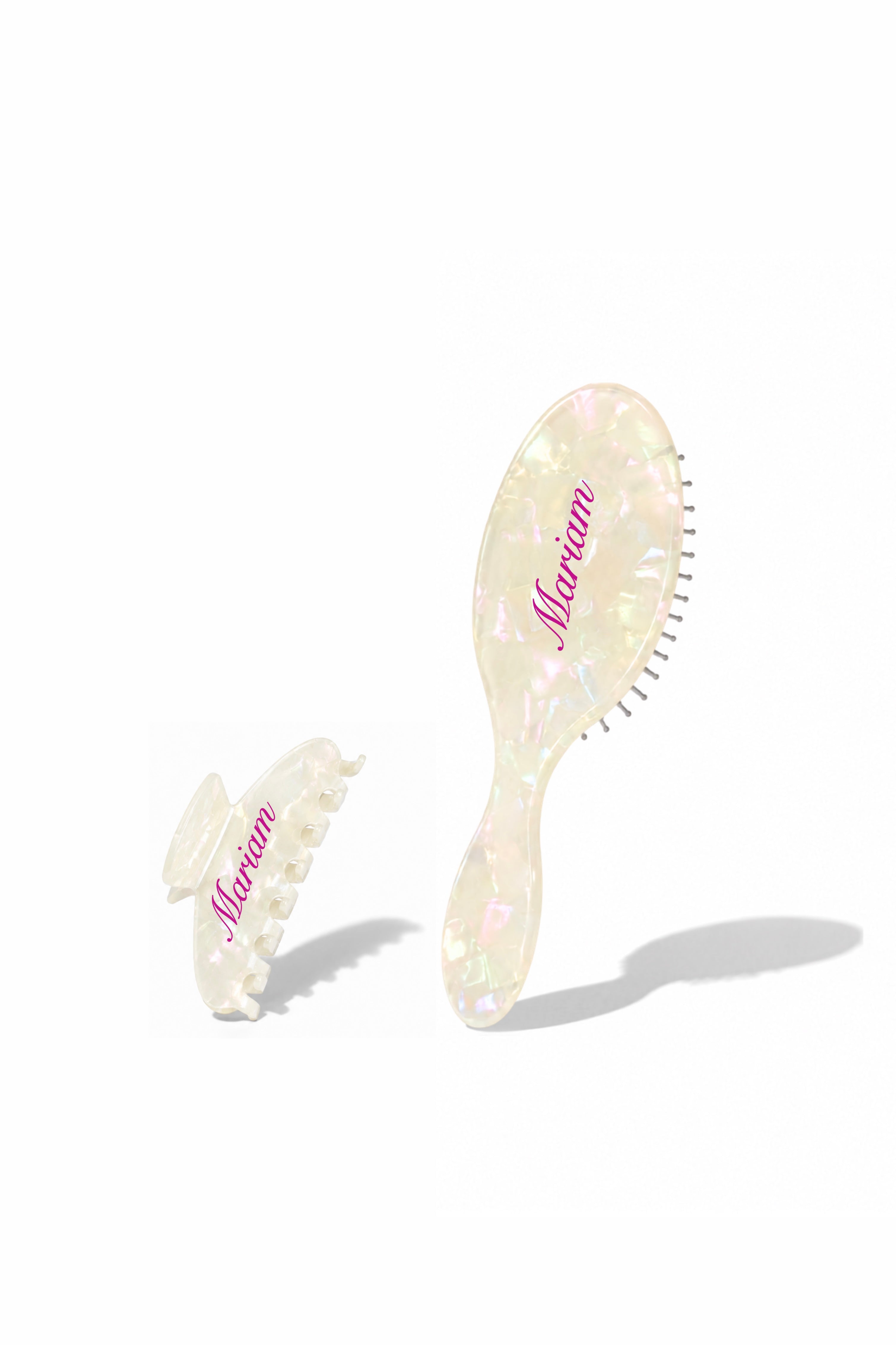 White Pearl Brush Set