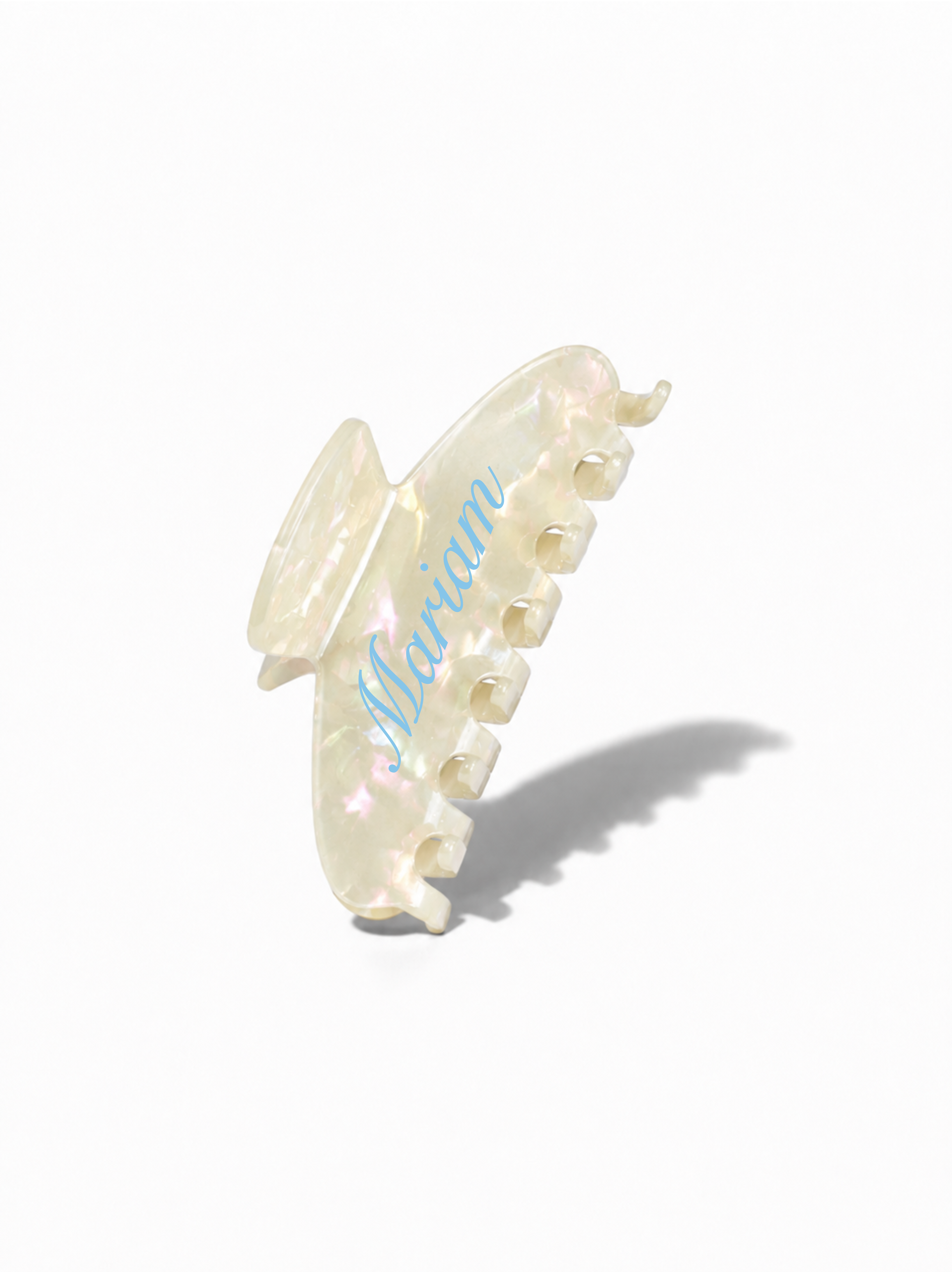 White Pearl Clip