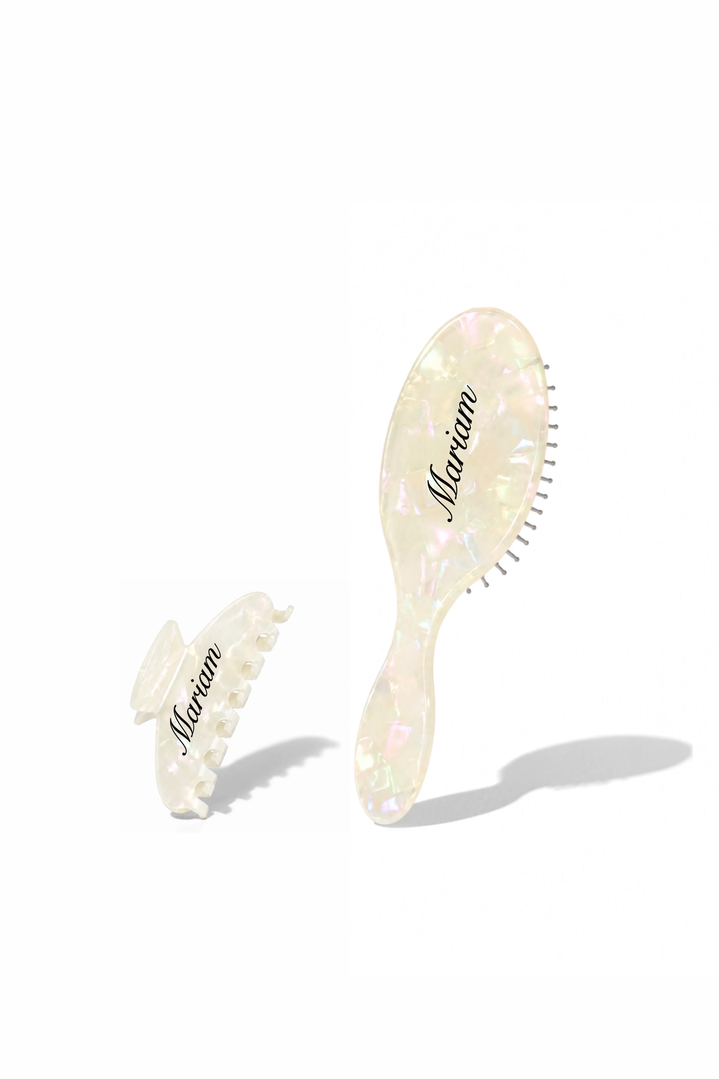 White Pearl Brush Set